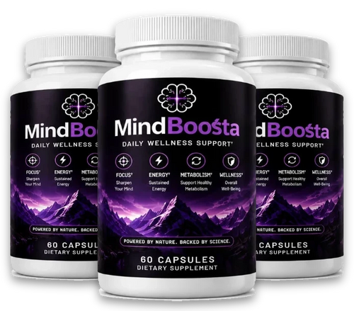 MindBoosta 3 bottles pack